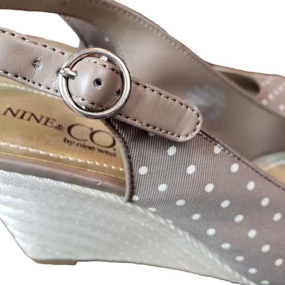 Nine & Co by Nine West Taupe/Cream Espadrilles - Picture 7 of 16